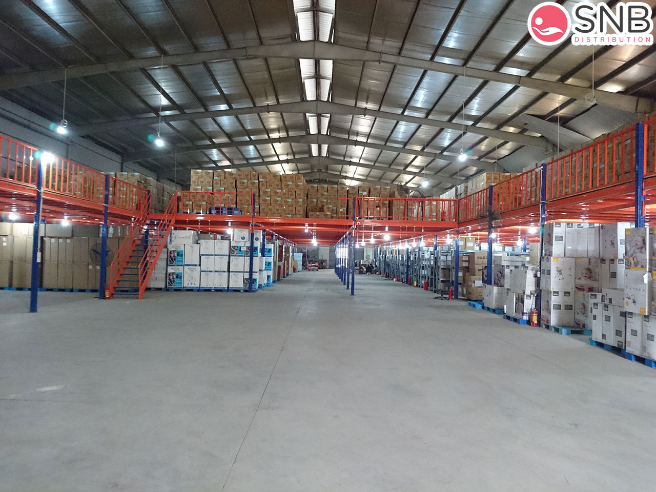 Một trong các kho tại khu vực Hà Nội cùa SnB